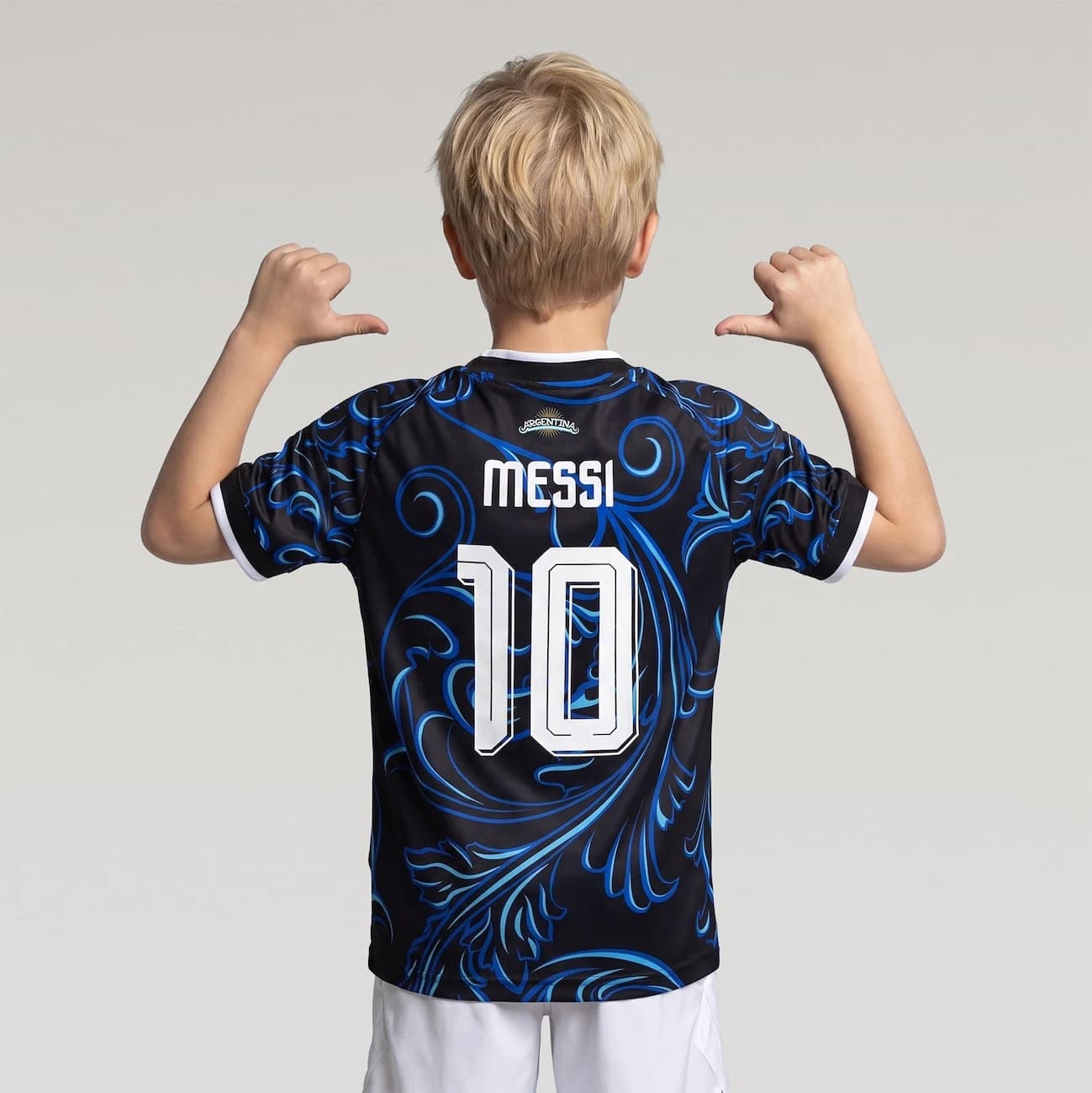 Camisa Seleção da Argentina II 26/27 adidas Messi Infantil
