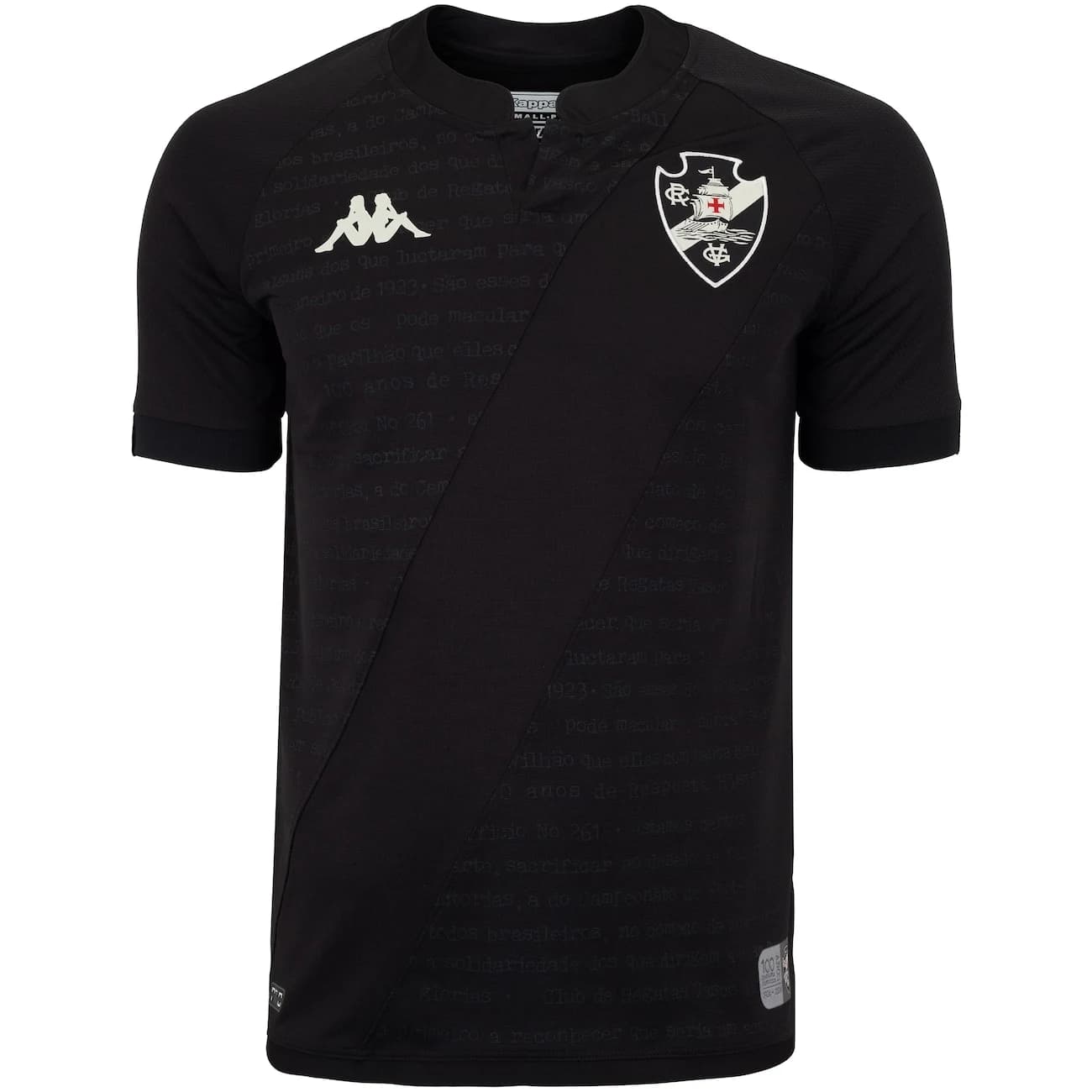Camisa do Vasco da Gama III 24 Kappa Masculina Torcedor