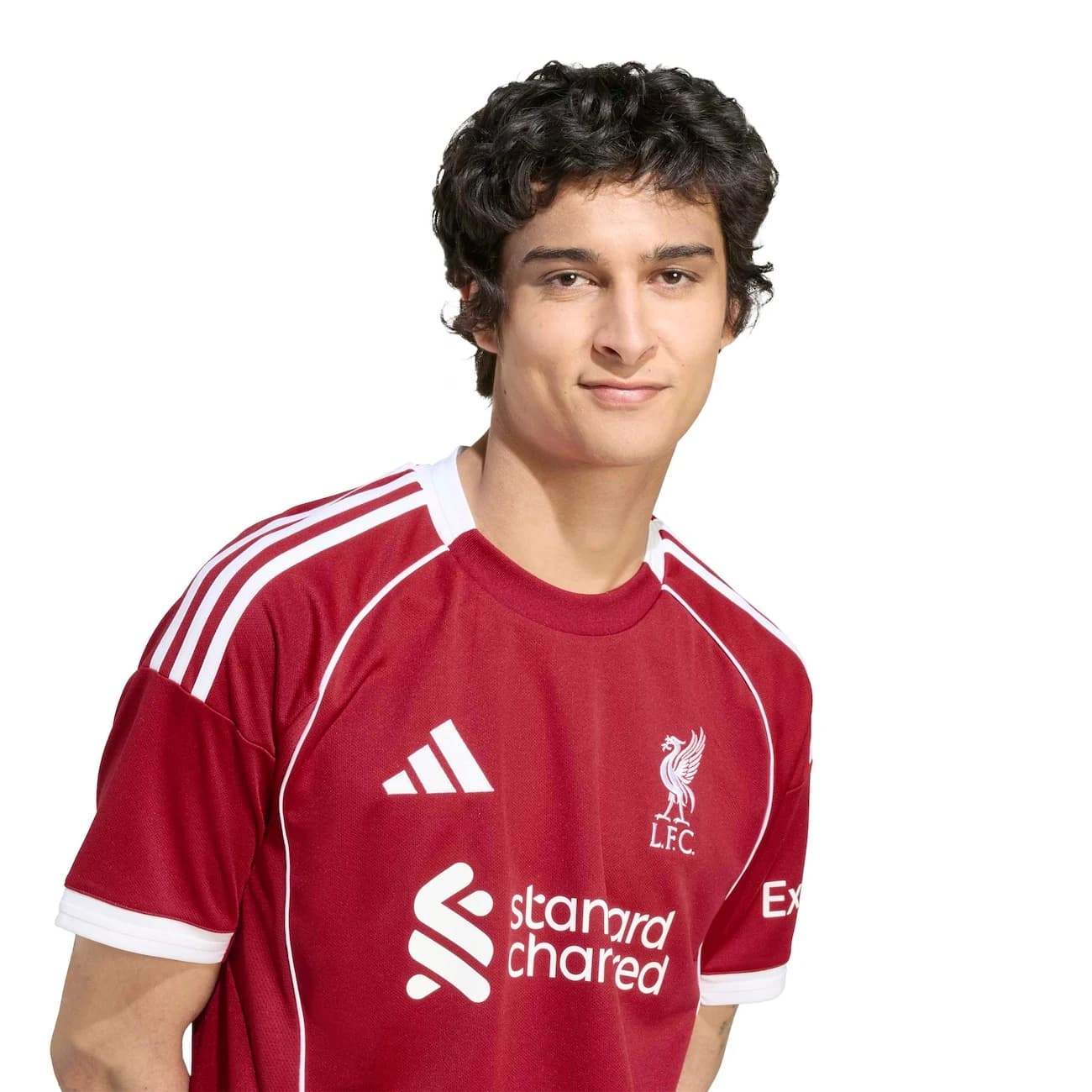 Camisa do Liverpool I 25/26 Torcedor adidas Masculina