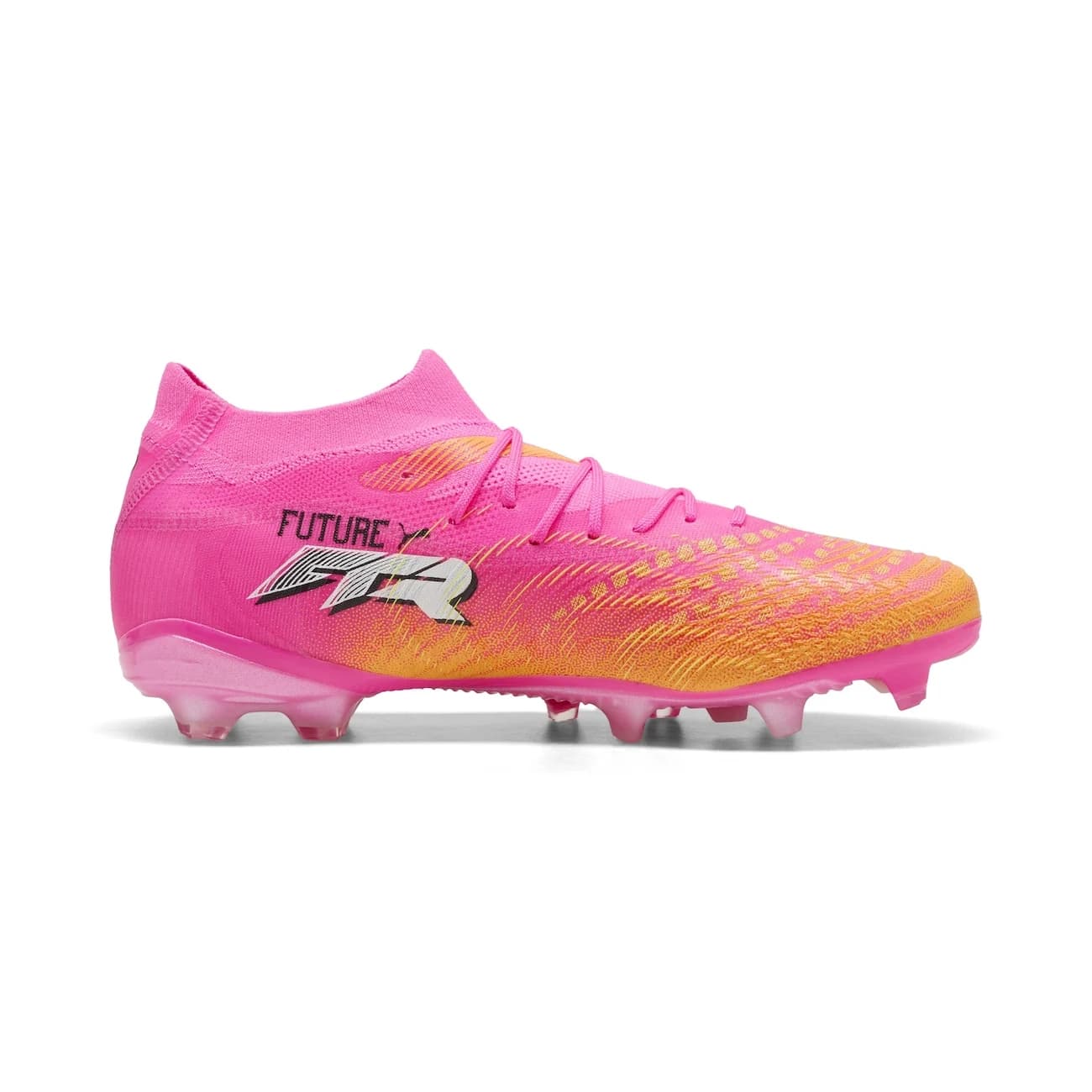 Chuteira de Campo Adulto Puma Neymar Future 9 Match - Rosa/Amarelo