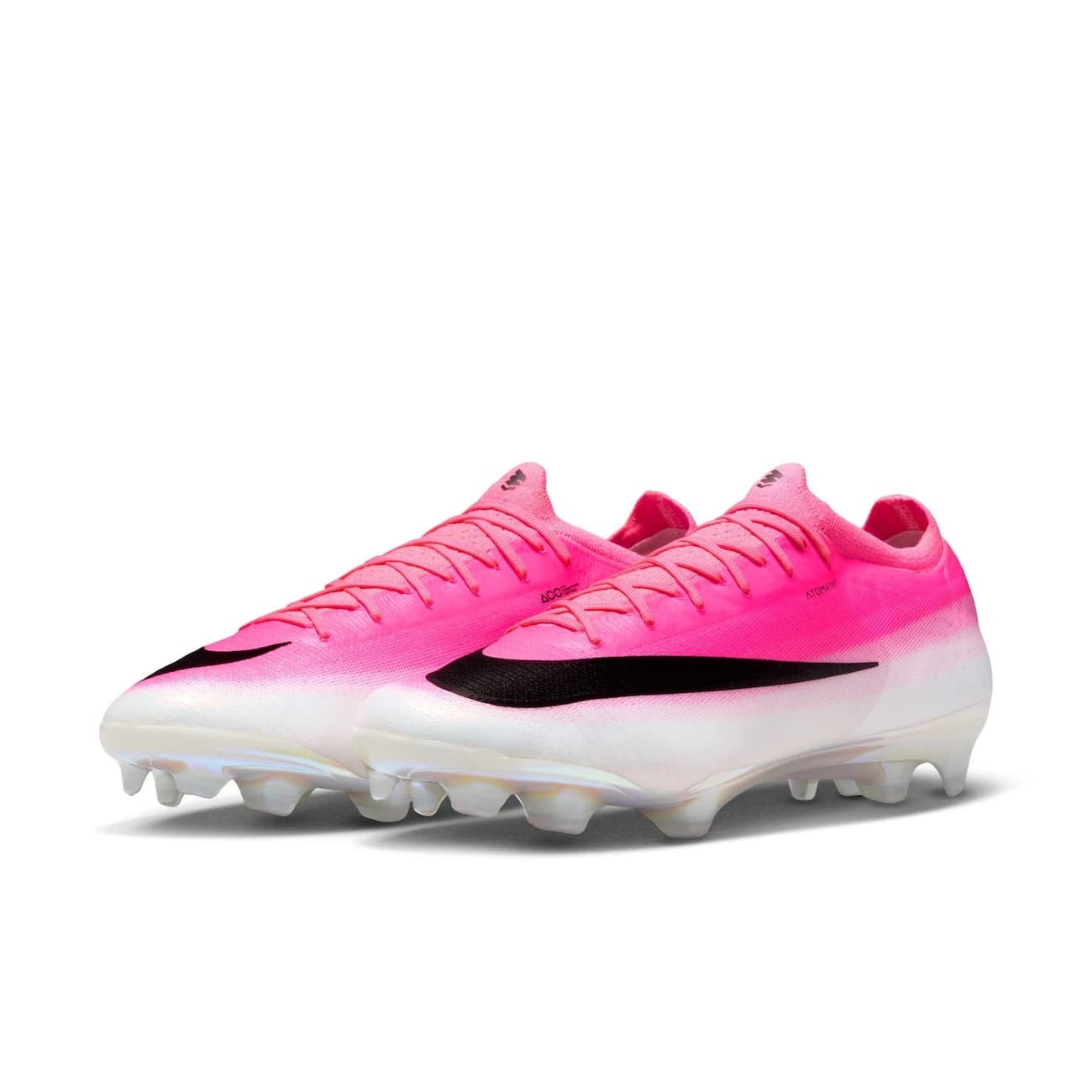 Chuteira de Campo Adulto Nike Vapor 17 Pro - Branco/Rosa