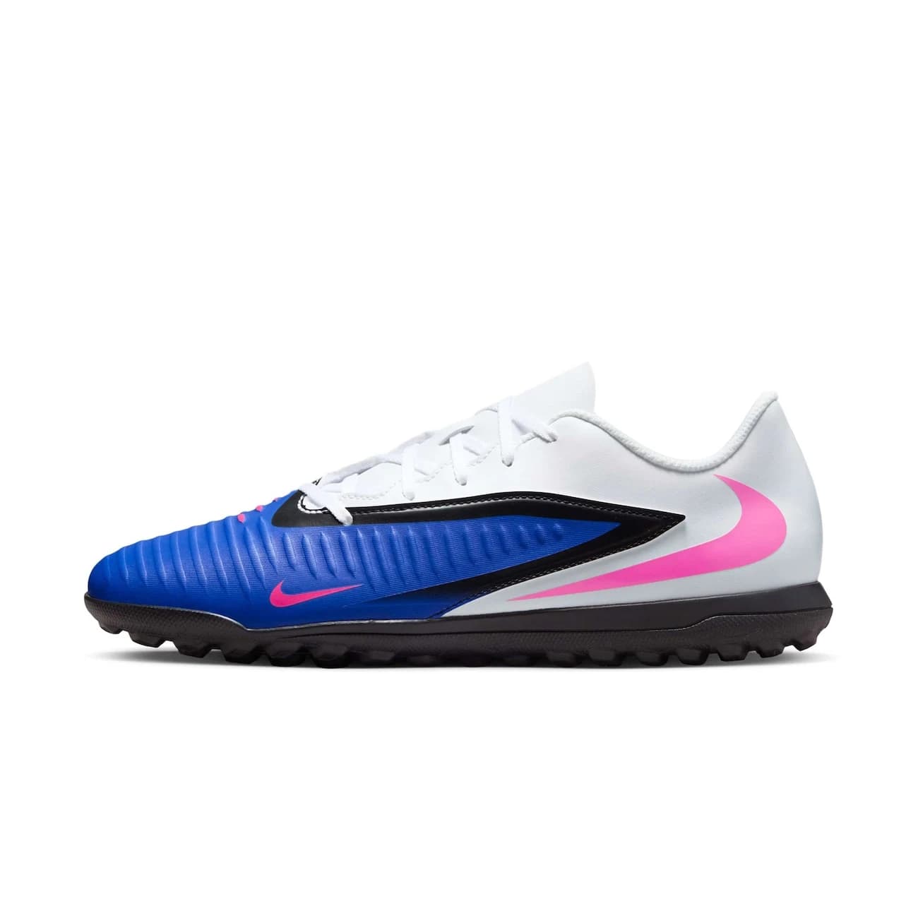 Chuteira Society Adulto Nike Phantom 6 Club - Azul/Branco