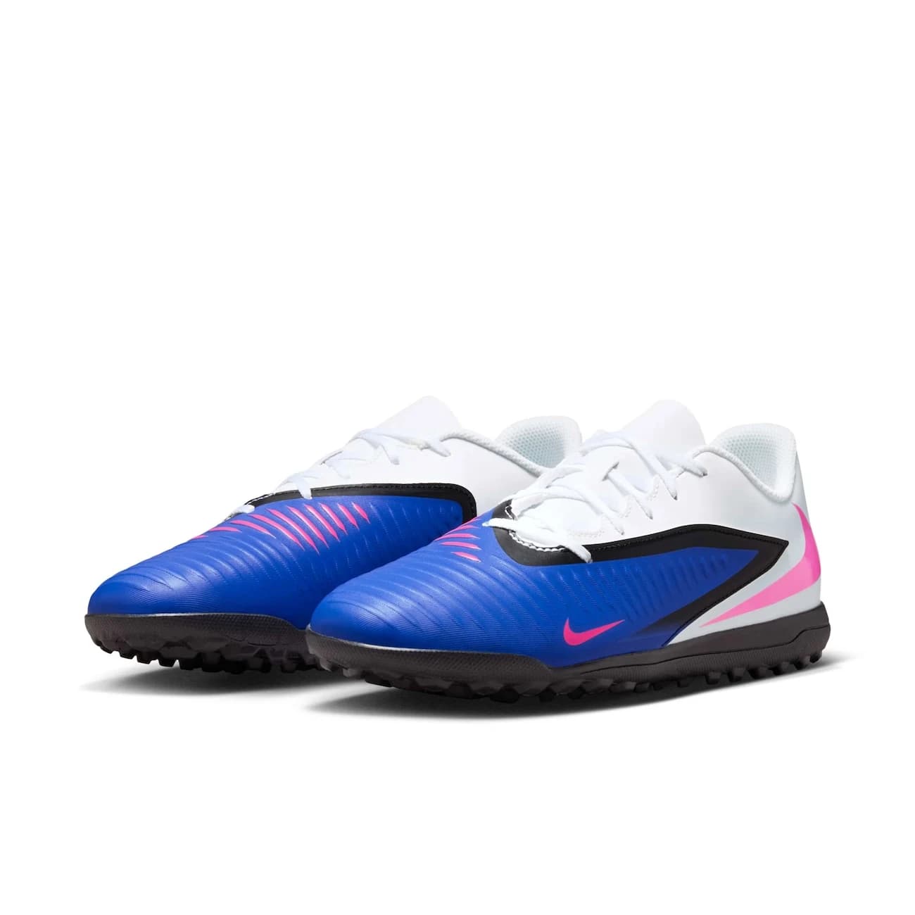 Chuteira Society Adulto Nike Phantom 6 Club - Azul/Branco