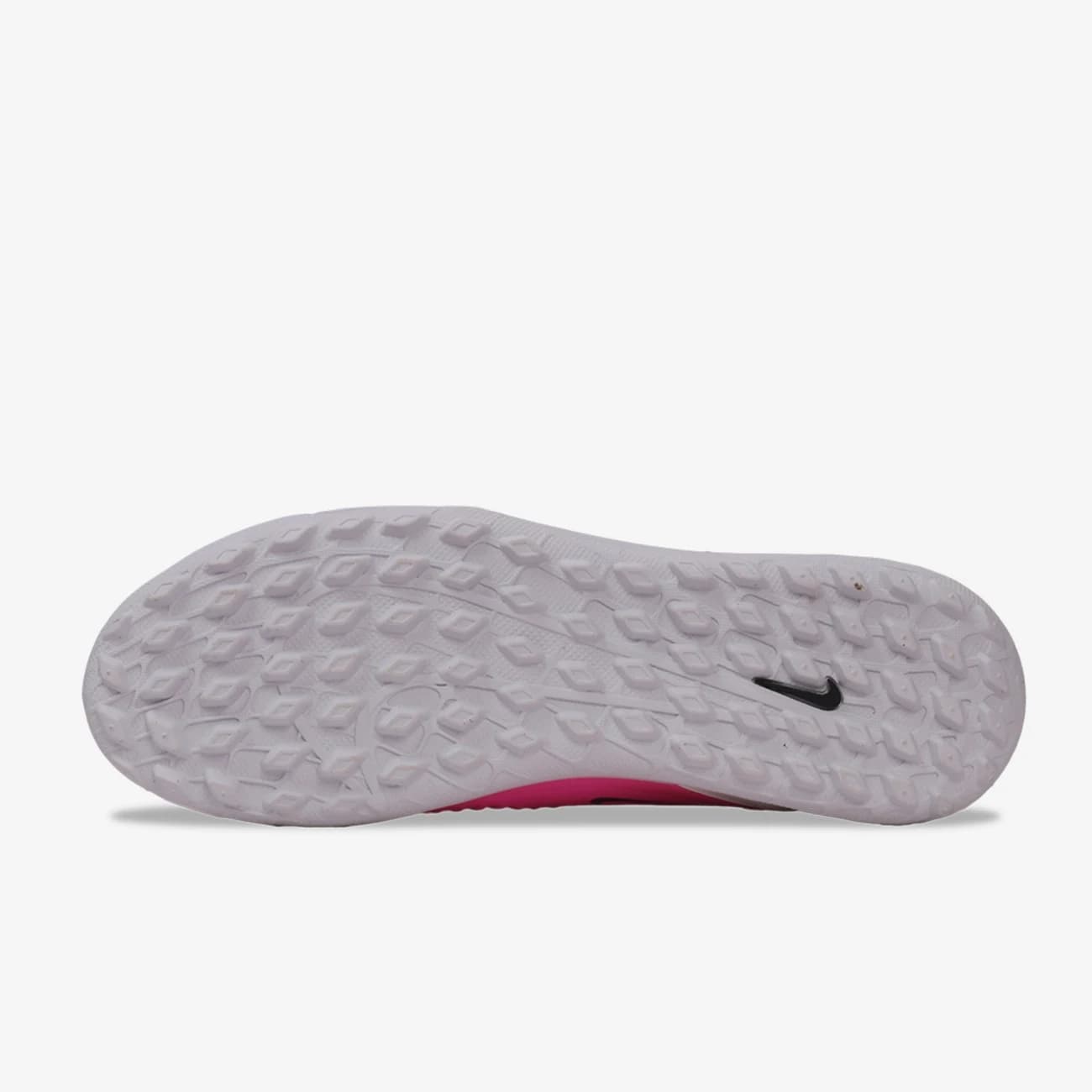 Chuteira Society Adulto Nike Phantom 6 Low Club T - Branco/Rosa