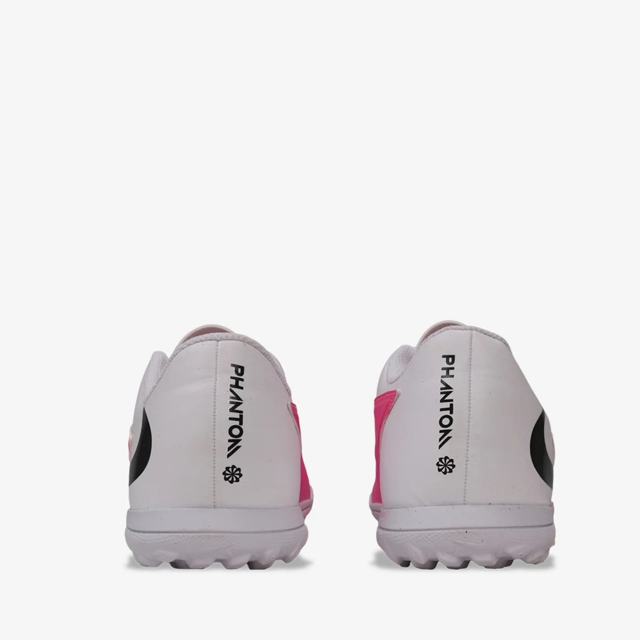 Chuteira Society Adulto Nike Phantom 6 Low Club T - Branco/Rosa