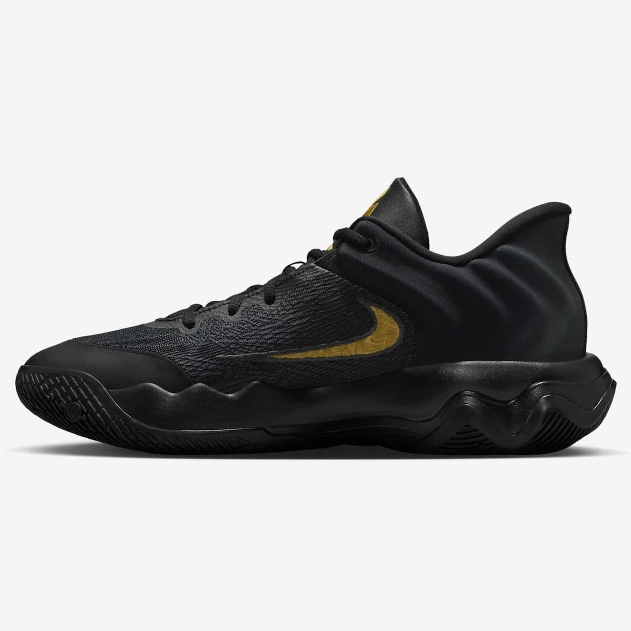 Tênis Nike Giannis Immortality 4 Masculino - Preto/Ouro