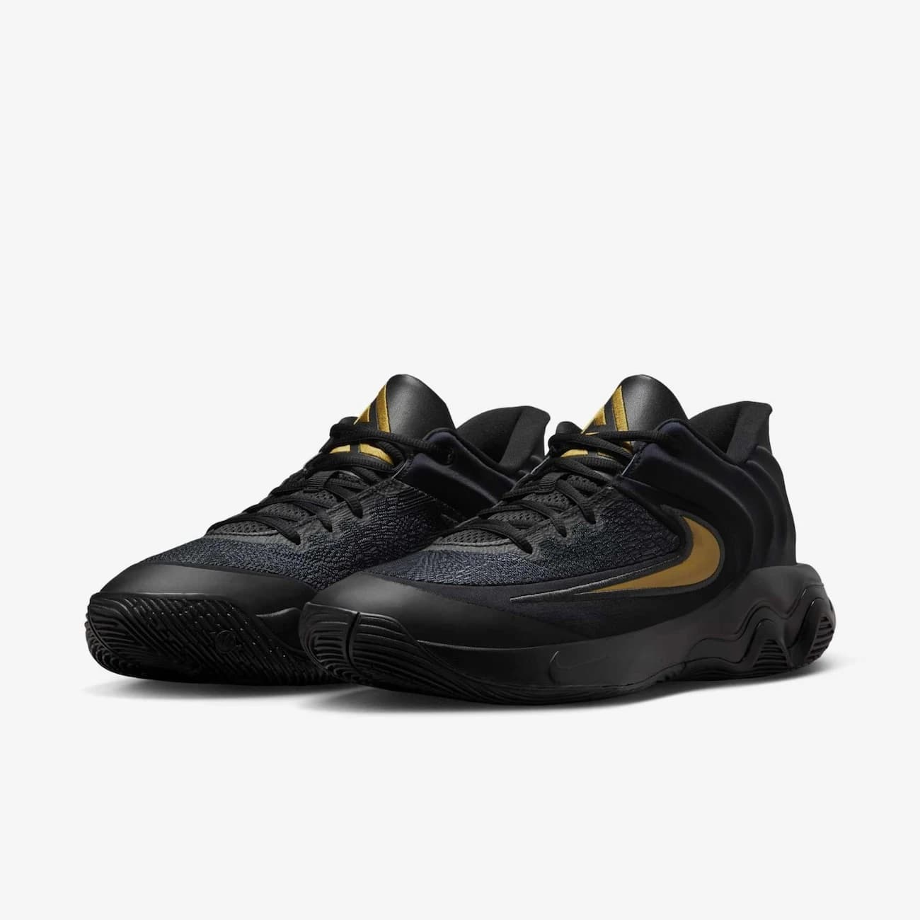 Tênis Nike Giannis Immortality 4 Masculino - Preto/Ouro