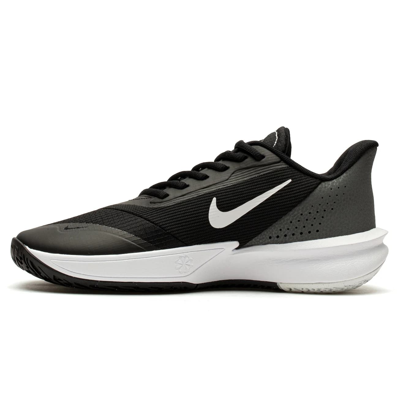 Tênis Masculino Nike Precision VII - Preto/Cinza/Branco