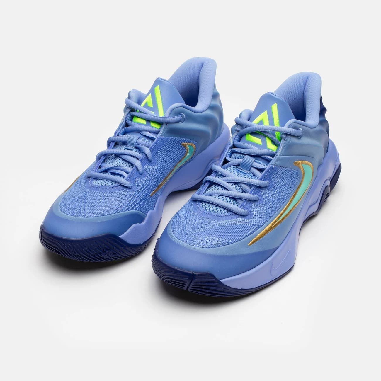 Tênis Nike Giannis Immortality 4 Masculino - Azul/Verde Cla
