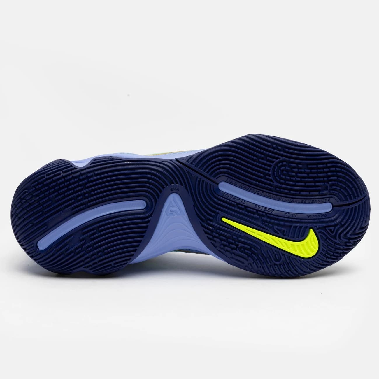 Tênis Nike Giannis Immortality 4 Masculino - Azul/Verde Cla