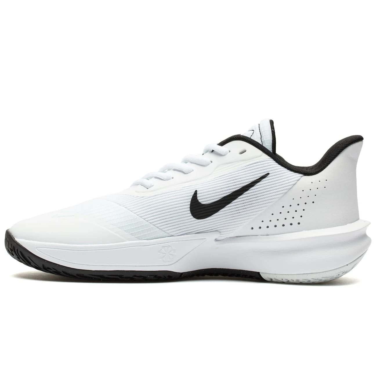 Tênis Masculino Nike Precision VII - Branco/Preto