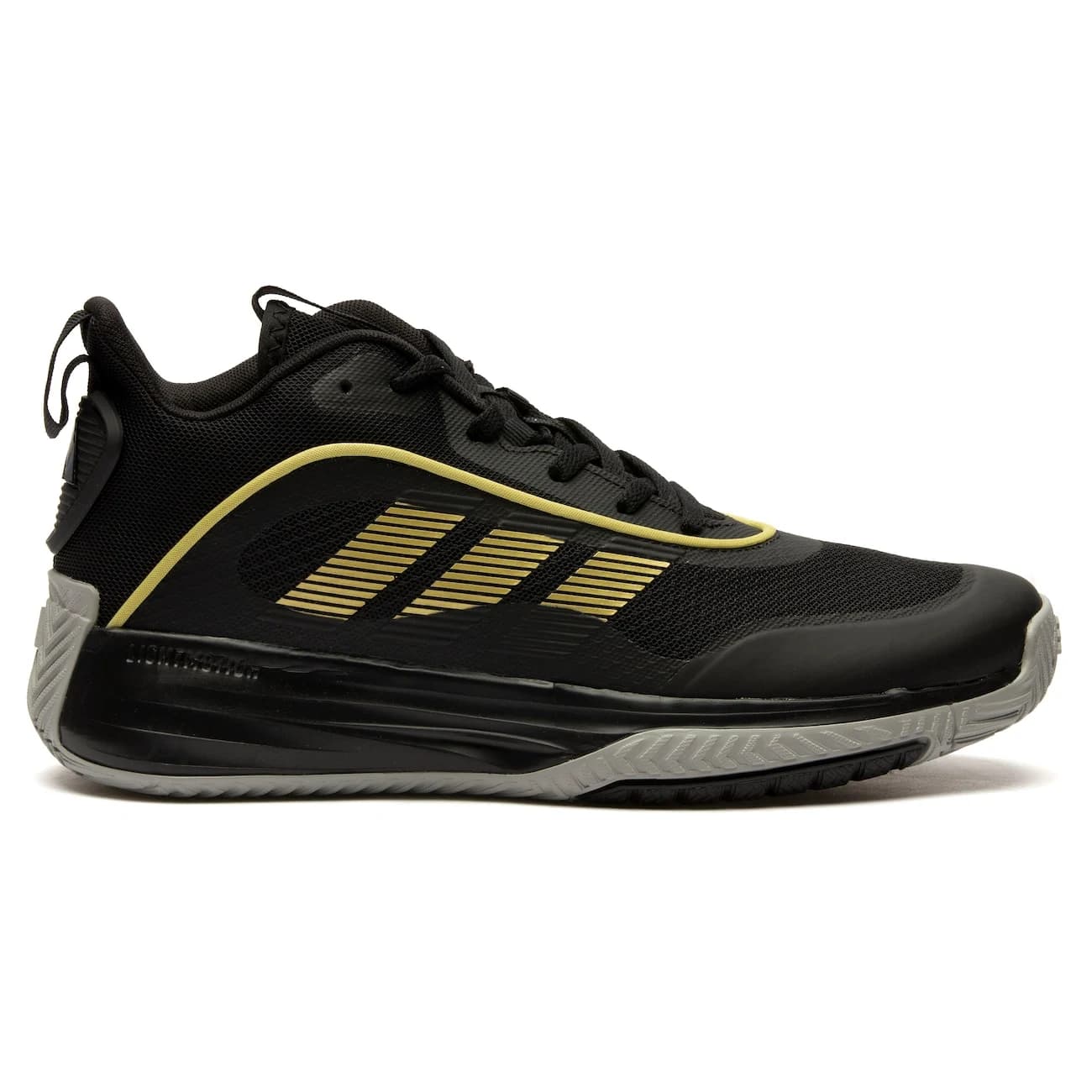 Tênis adidas Ownthegame 3.0 Masculino - Preto/Ouro