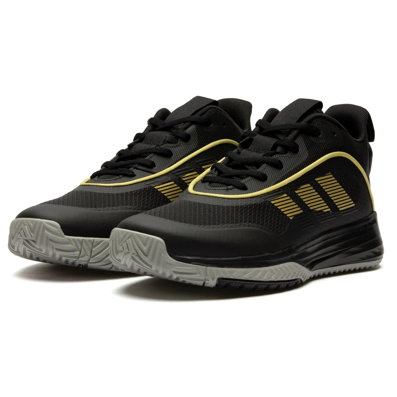 Tênis adidas Ownthegame 3.0 Masculino - Preto/Ouro