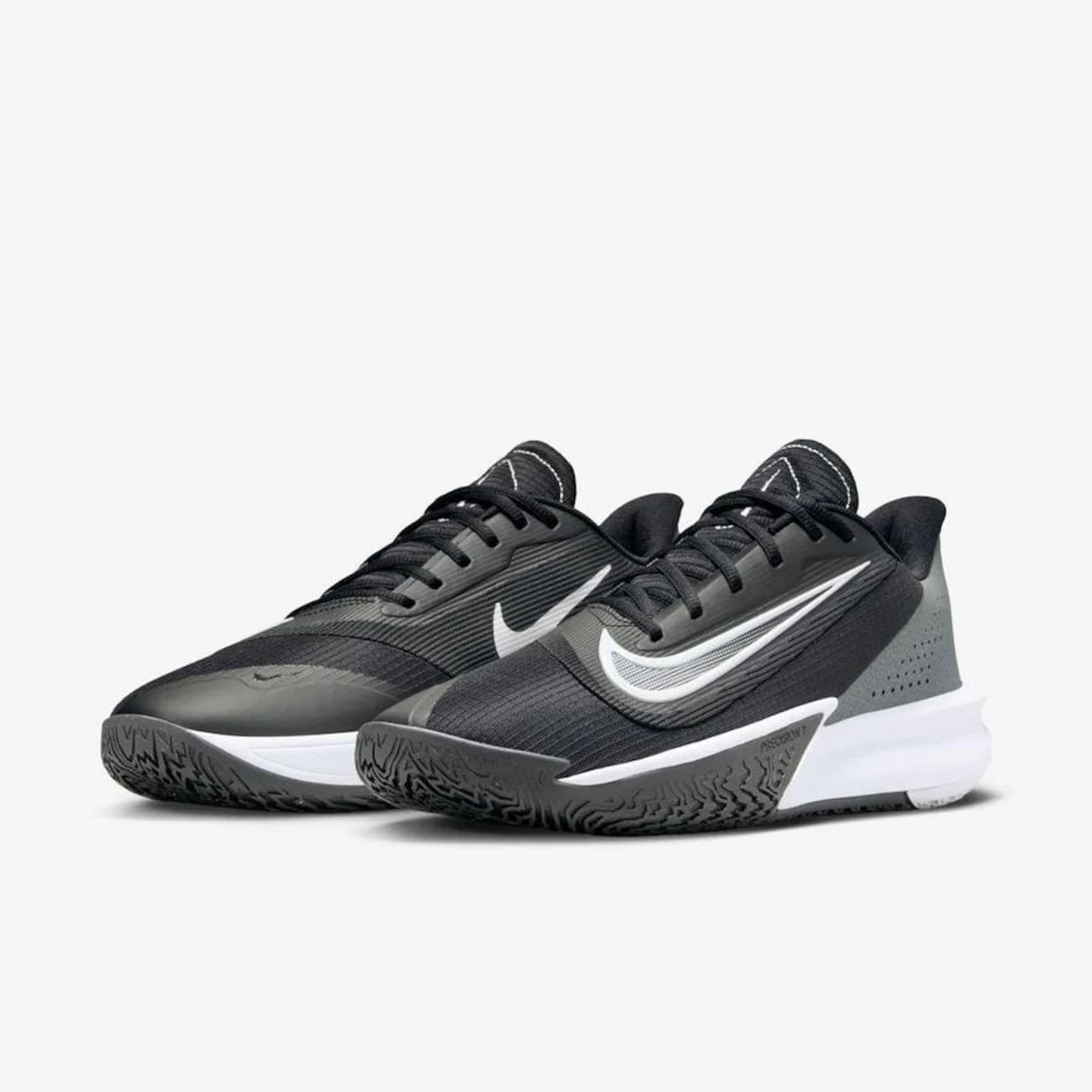 Tênis Nike Precision 7 - Adulto - Preto/Cinza/Branco