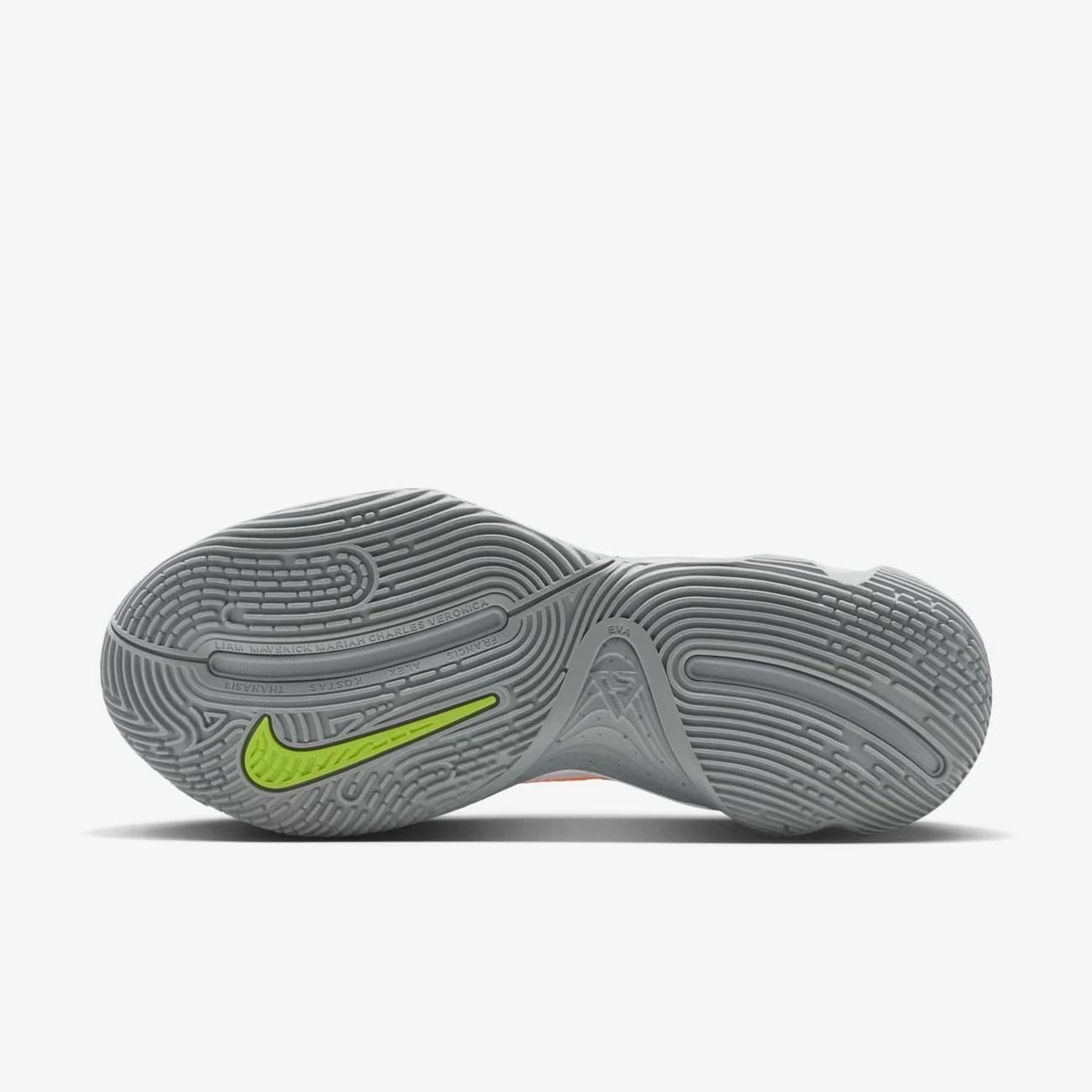 Tênis Nike Giannis Immortality 4 Masculino - Branco/Cinza