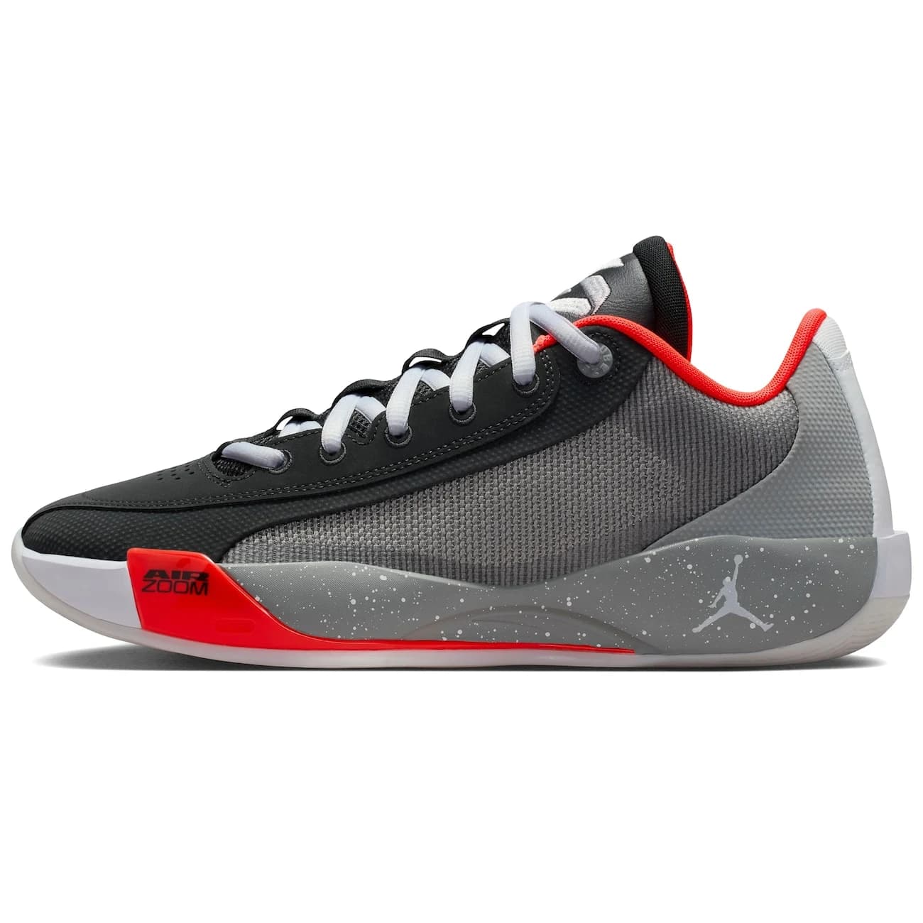 Tênis Masculino Nike Jordan Luka 77 - Cinza/Vermelho
