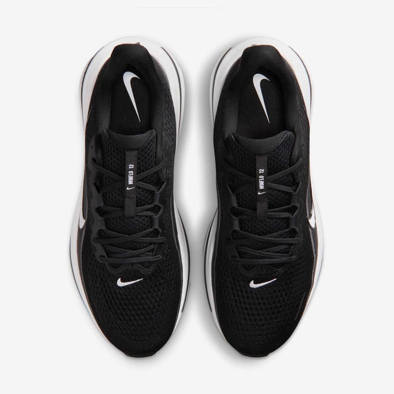 Tênis Nike Air Winflo 12 - Masculino - Preto/Branco