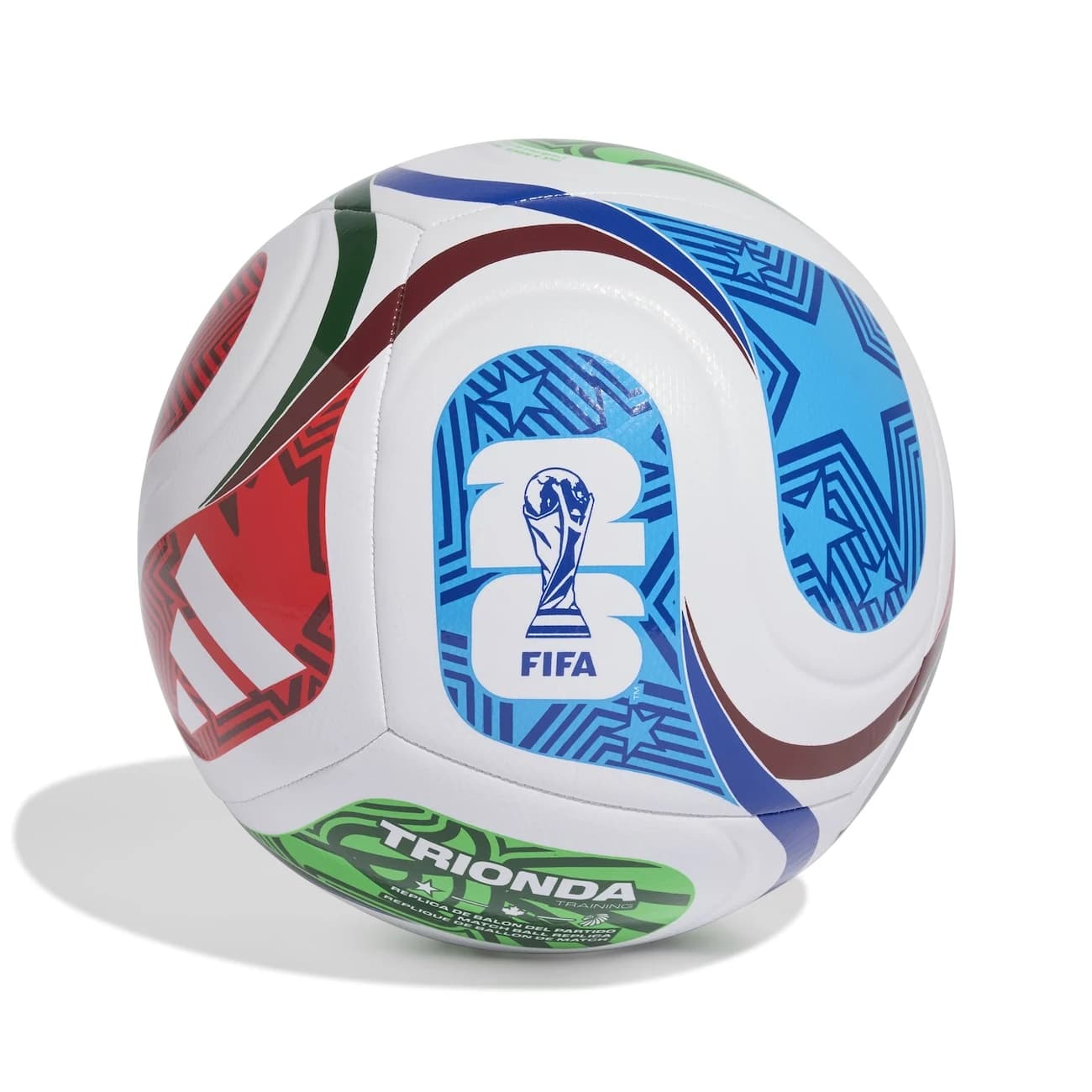 Bola de Futebol adidas Trionda Oficial da Copa do Mundo FIFA 2026 – Training - Branco