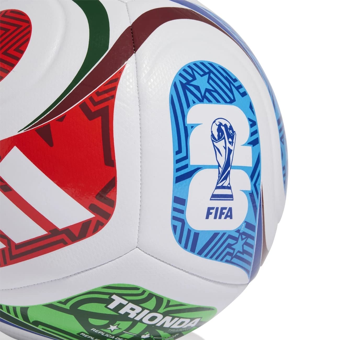 Bola de Futebol adidas Trionda Oficial da Copa do Mundo FIFA 2026 – Training - Branco