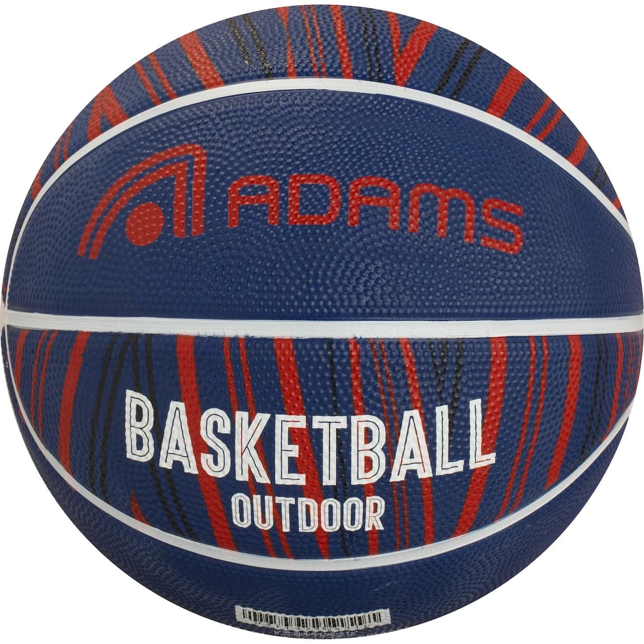 Bola de Basquete Adams Outdoor - Azul Esc/Vermelho