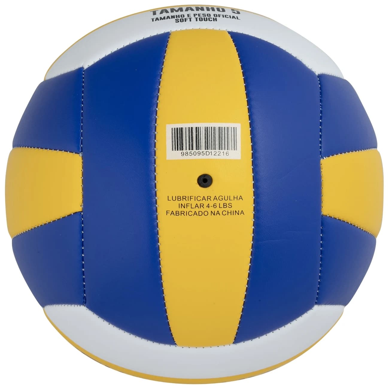 Bola de Volêi Adams Soft Touch - Amarelo/Azul