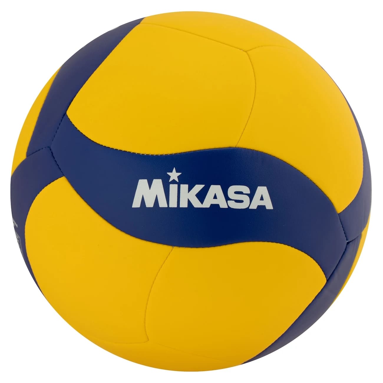 Bola de Vôlei Mikasa V360W Couro Sintético - Amarelo Esc/Azul