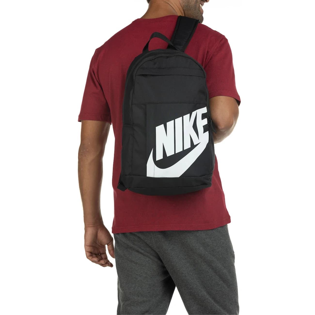 Mochila Nike Elemental Hbr 21L Recortes Respiráveis - Preto