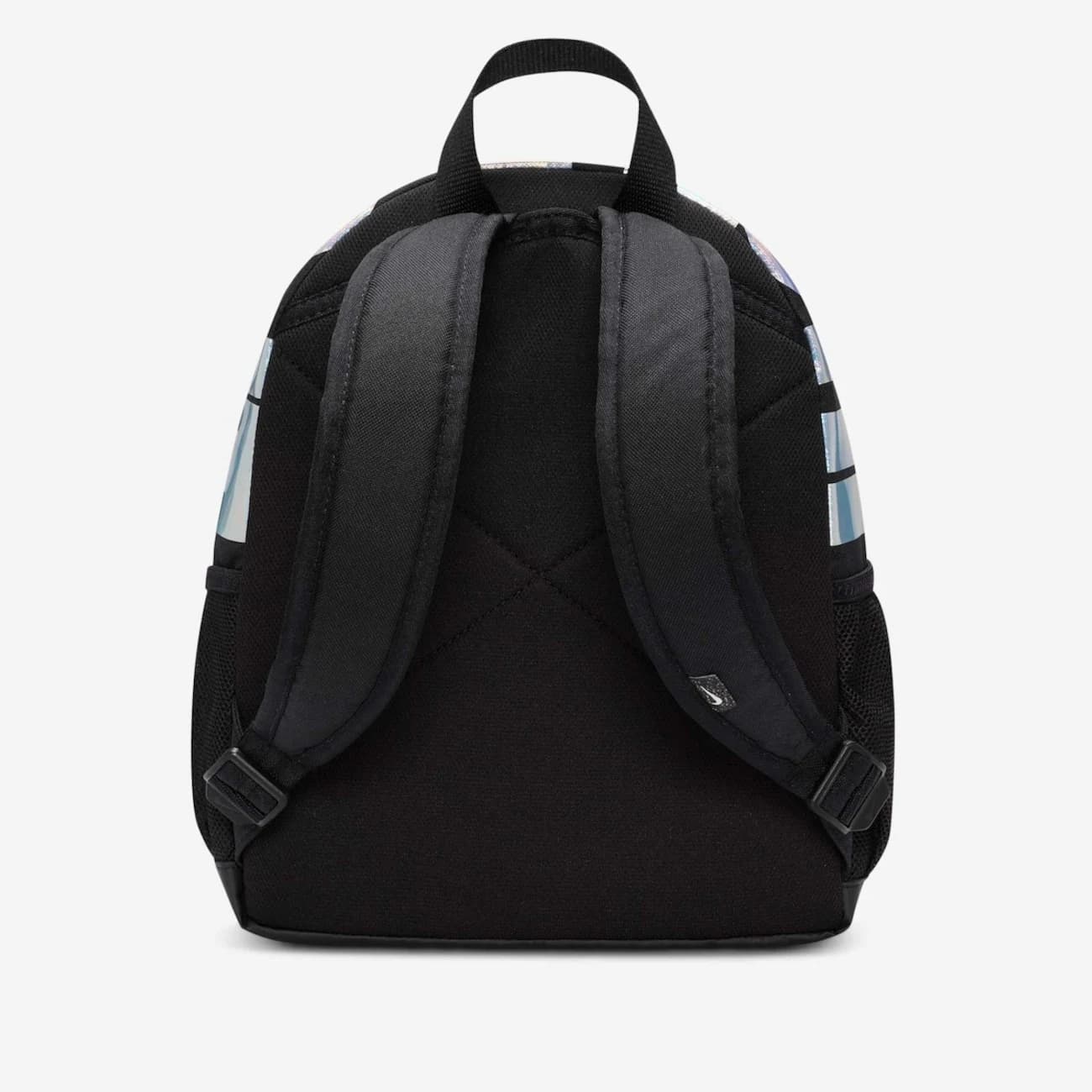 Mochila Infantil Nike Brasilia Mini JDI - Preto/Prata